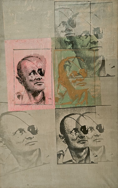 Studio per ritratto del condottiero Moshe Dayan